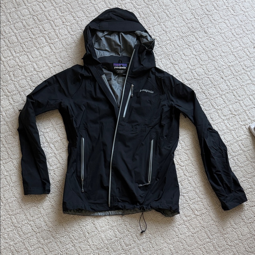 Patagonia Women's Black Rain Jacket